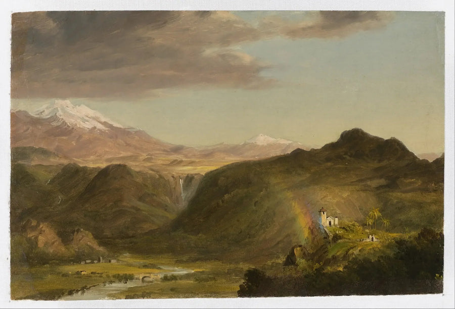 Sydamerikansk landskab - Frederic Edwin Church