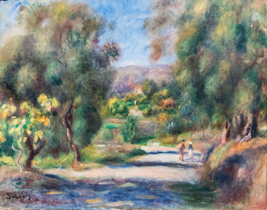 Landskab fra Sydfrankrig - Pierre-Auguste Renoir