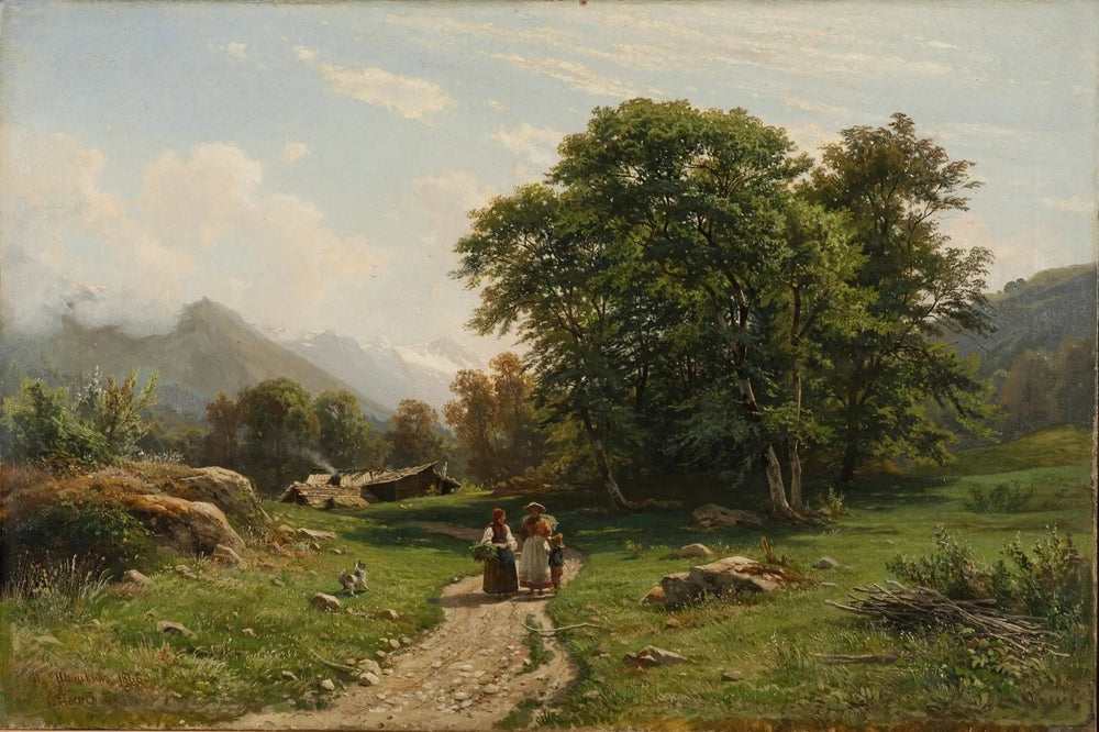Paysage suisse - Ivan Chichkine - Alpha Reproduction