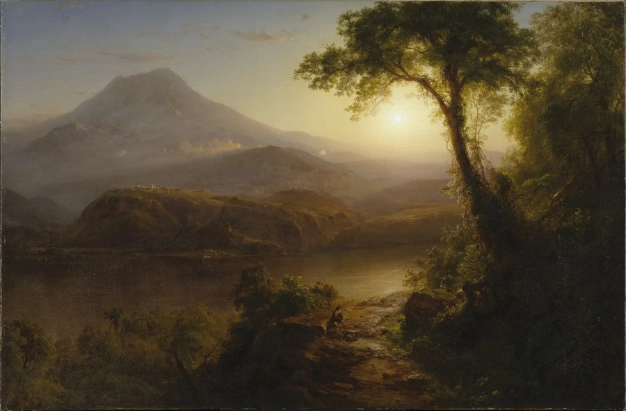 Tropisk landskab - Frederic Edwin Church