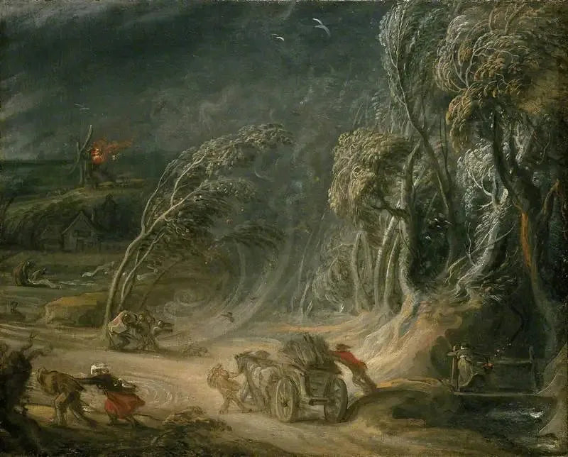 Landskab: En storm - Peter Paul Rubens