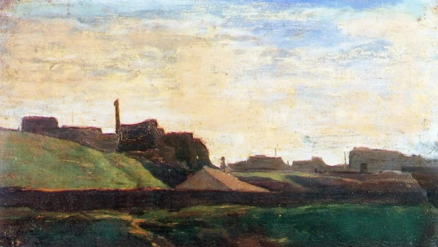 Fabrikslandskab W5 - Claude Monet
