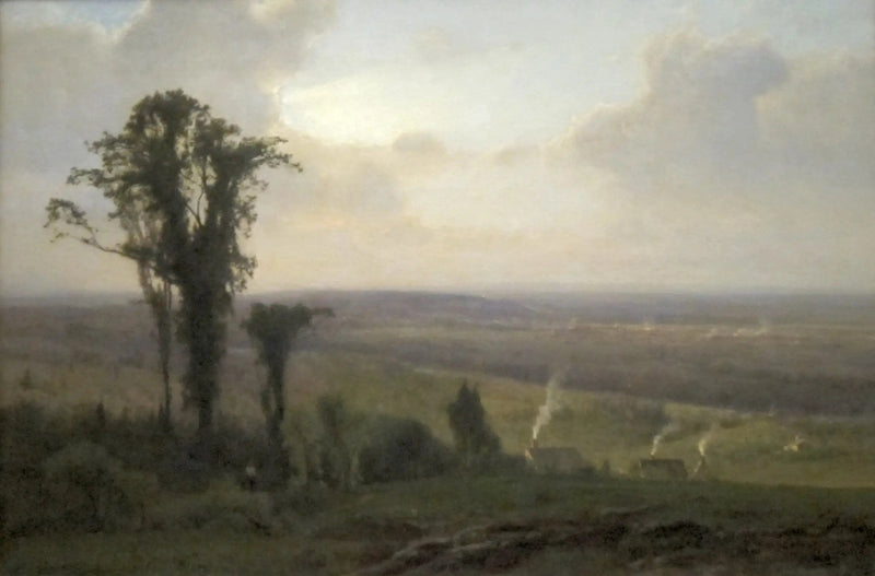 Landskab, Hudson-dalen - George Inness