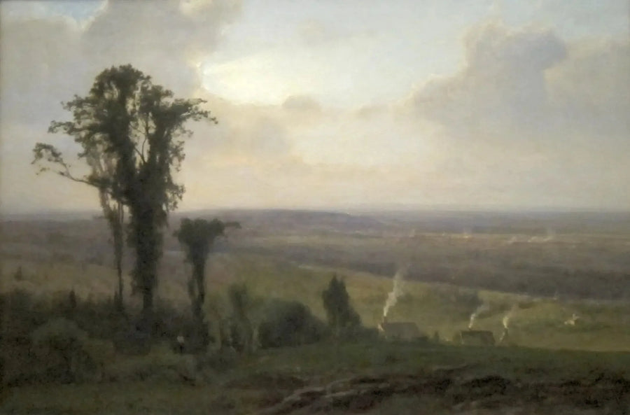Landskab, Hudson-dalen - George Inness