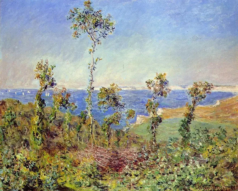Landskab, Varengeville W797 - Claude Monet