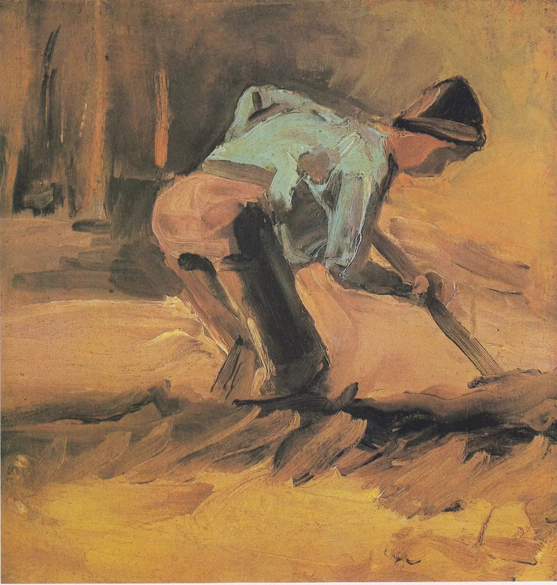 Landmand der graver - Vincent van Gogh