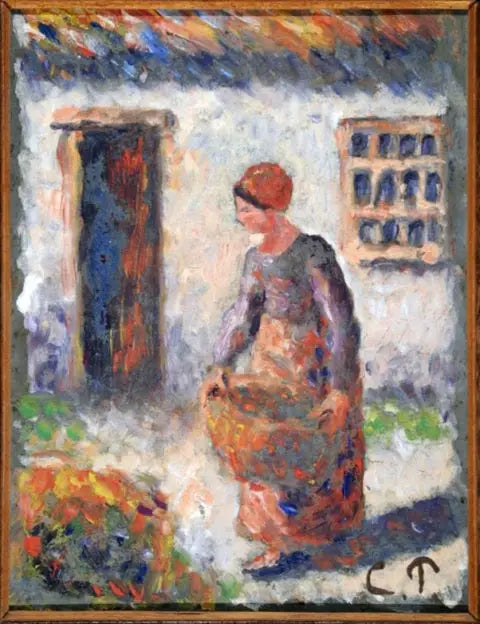 Bondedame i stil - Camille Pissarro