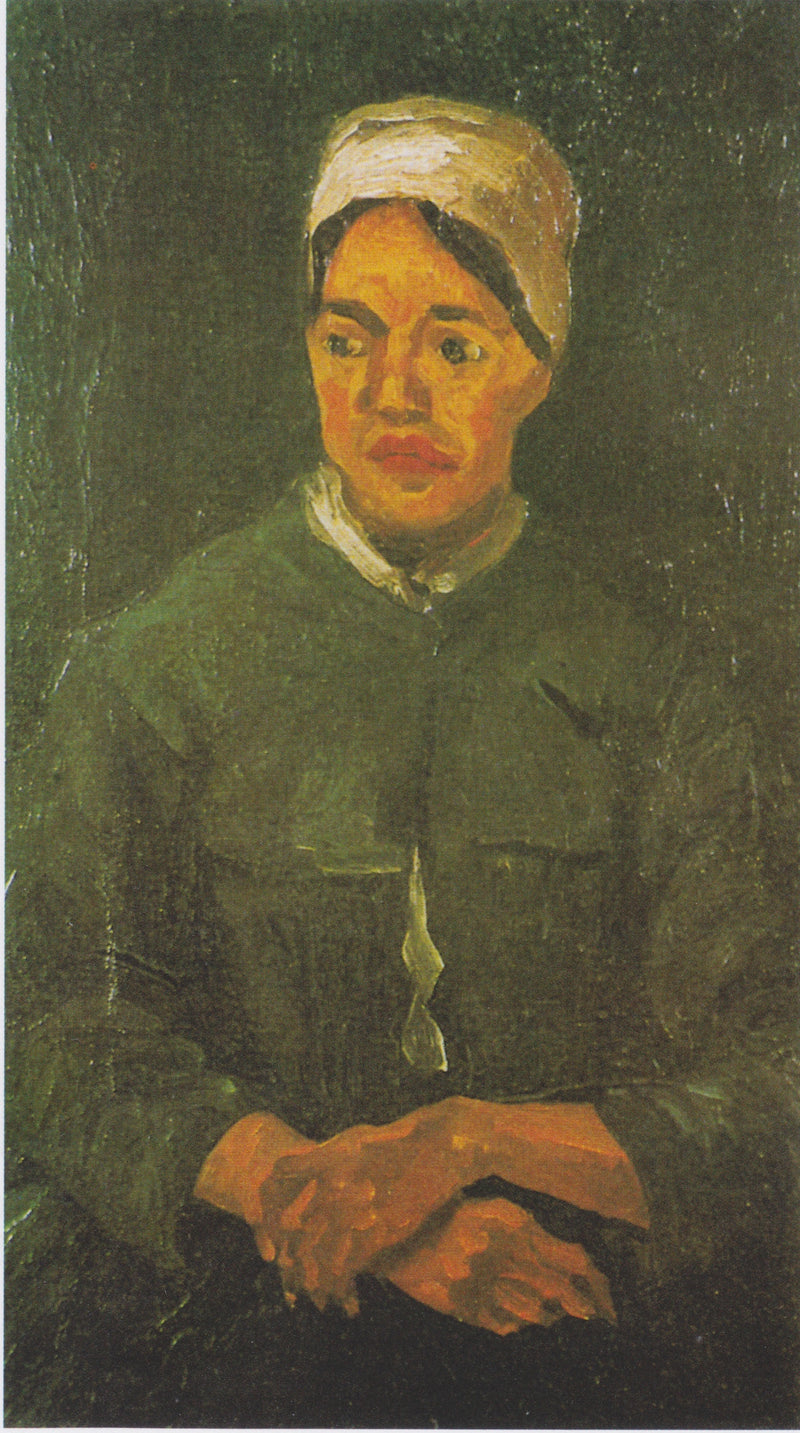 Landkvinde, siddende (halvfigur) - Vincent van Gogh