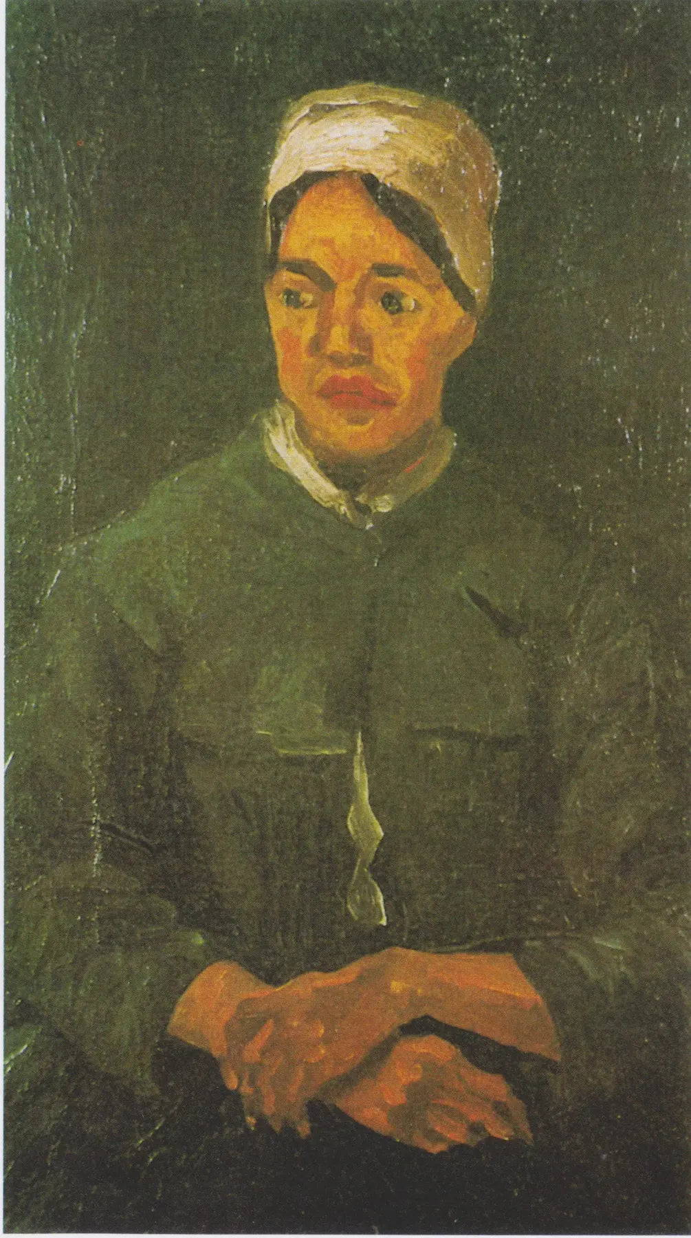 Paysanne, assise (demi-figure) - Vincent van Gogh image 1 reproduction réalisée par Alpha Reproduction