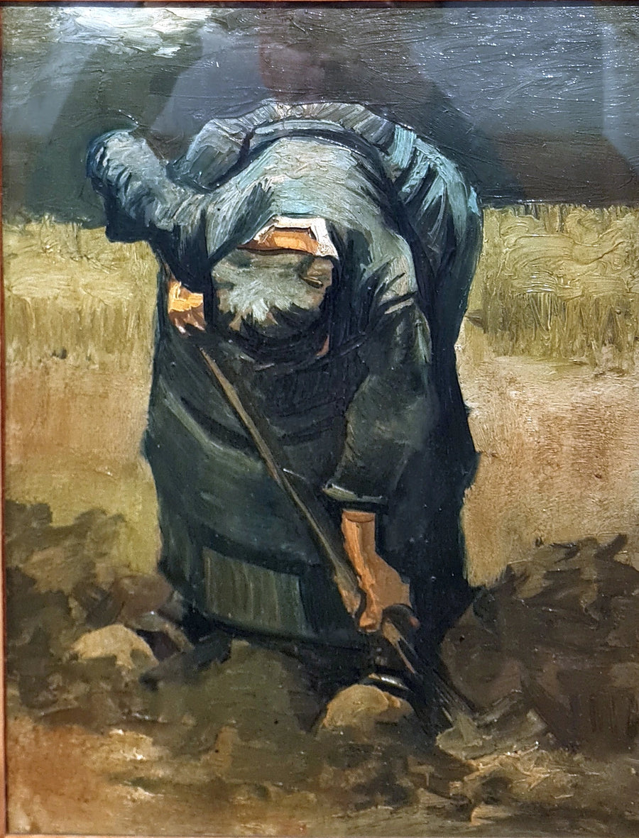 Landmand, der graver - Vincent van Gogh