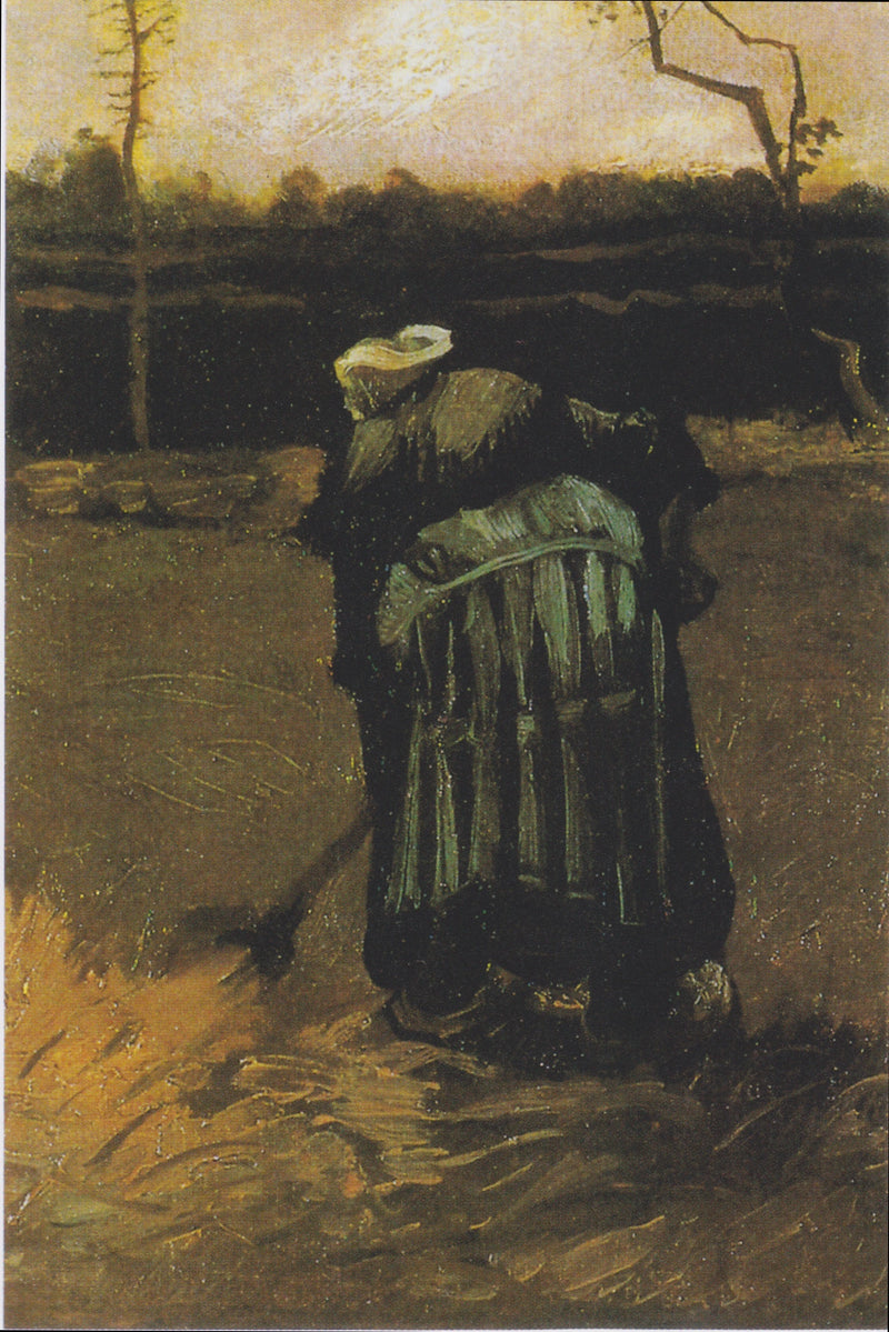 Landmand, der graver - Vincent van Gogh