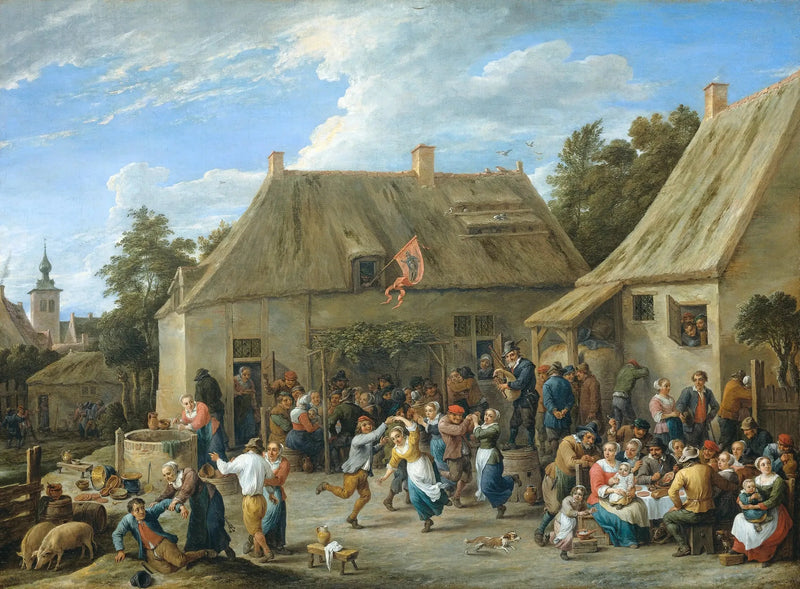 Kermesse Paysanne - David Teniers den Yngre