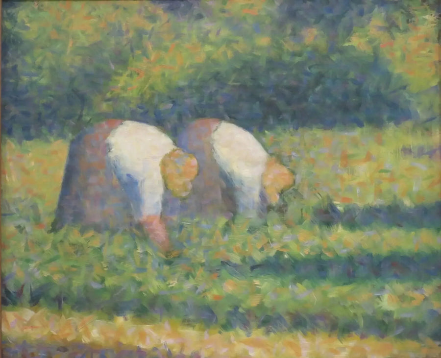 Bønder i arbejde - Georges Seurat