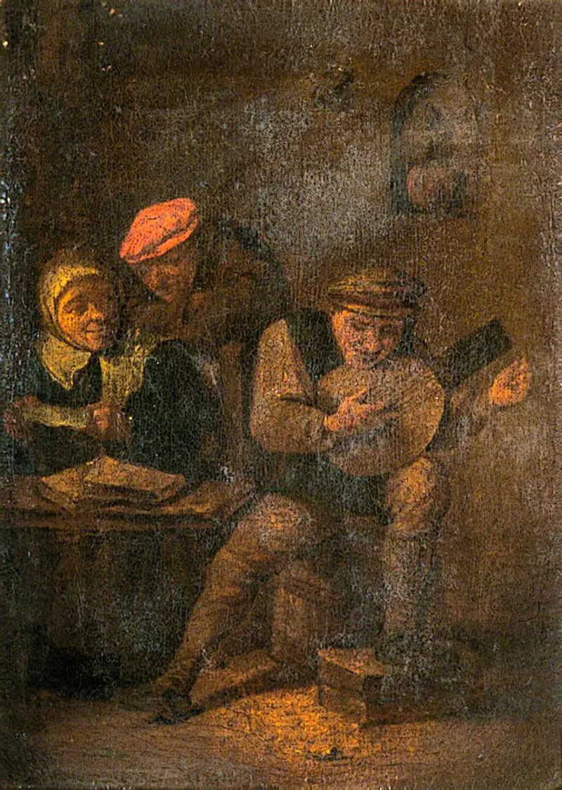 Hollandske bønder - David Teniers den Yngre