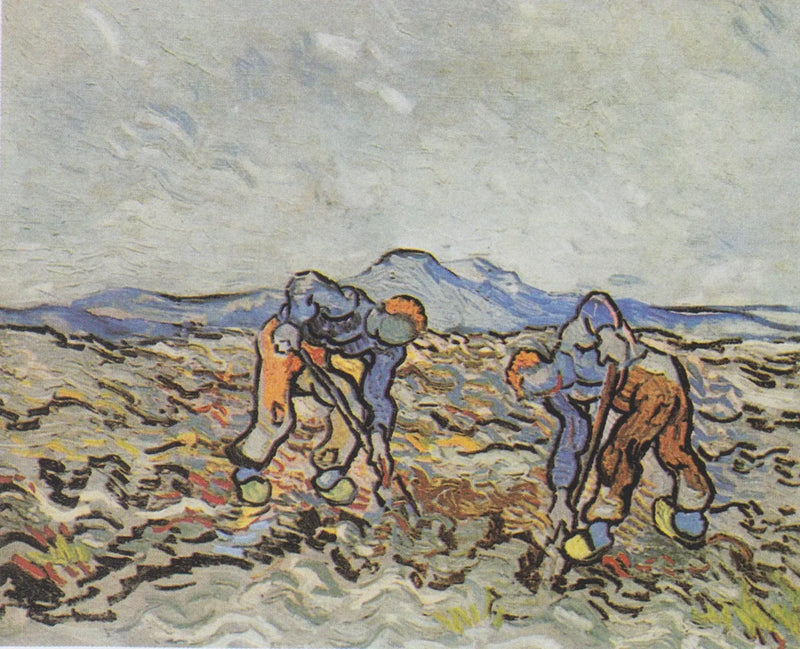 Bønder der samler kartofler - Vincent van Gogh