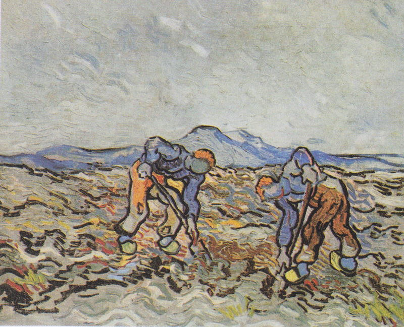 Bønder der samler kartofler - Vincent van Gogh