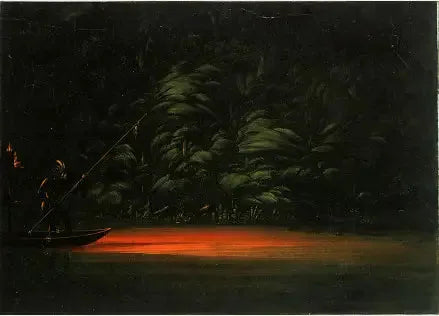 Flamberfiskeri på Amazonfloden - George Catlin