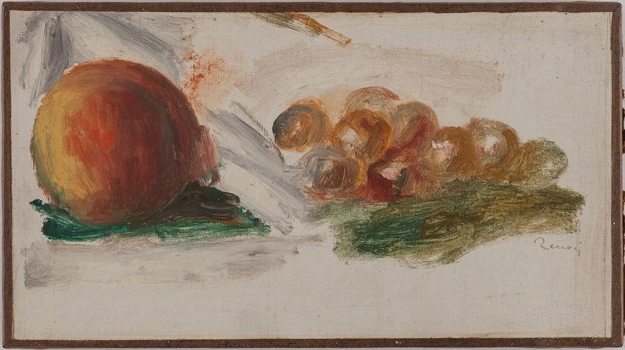 Fisk og druer - Pierre-Auguste Renoir