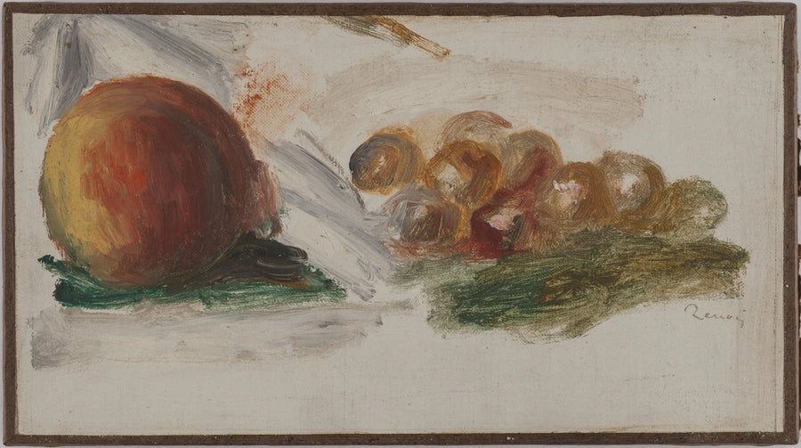 Fisk og druer - Pierre-Auguste Renoir