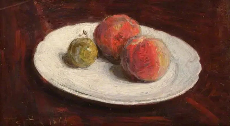 Ferskner og Blå Ferskner - Henri Fantin-Latour