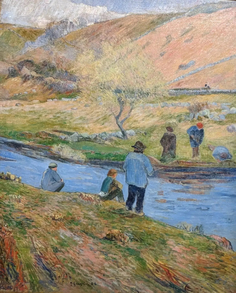 Breton fiskere - Paul Gauguin