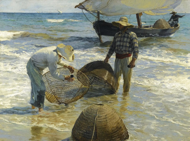 Valencianske fiskere - Joaquín Sorolla