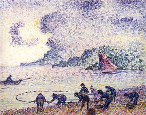 Fiskere (Var) - Henri-Edmond Cross