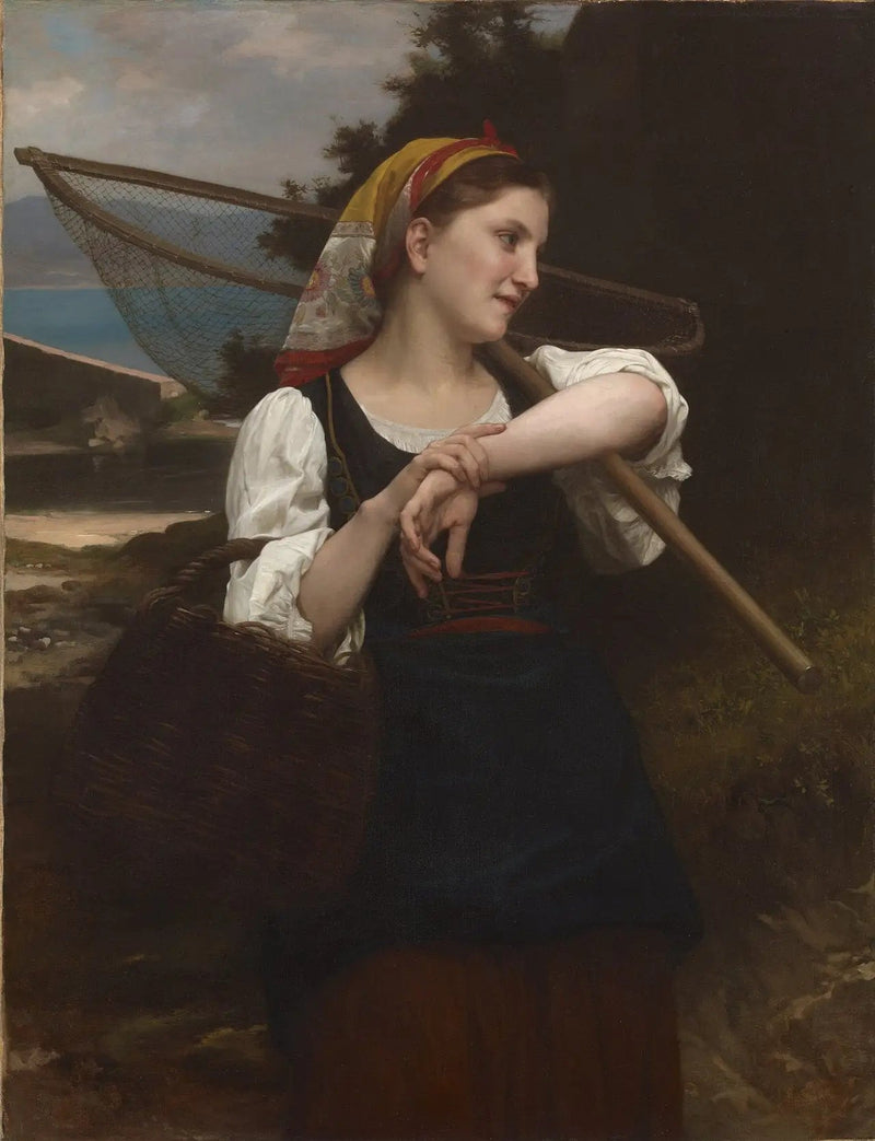Fiskerinde - Bouguereau