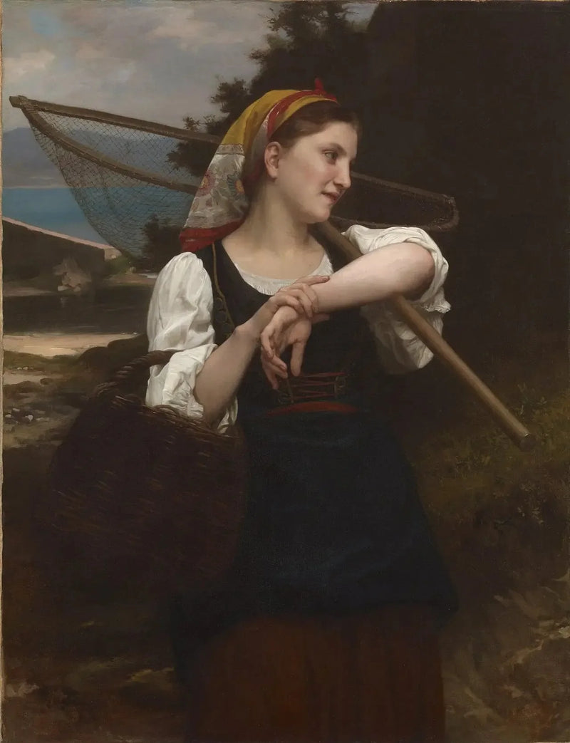 Fiskerinde - Bouguereau