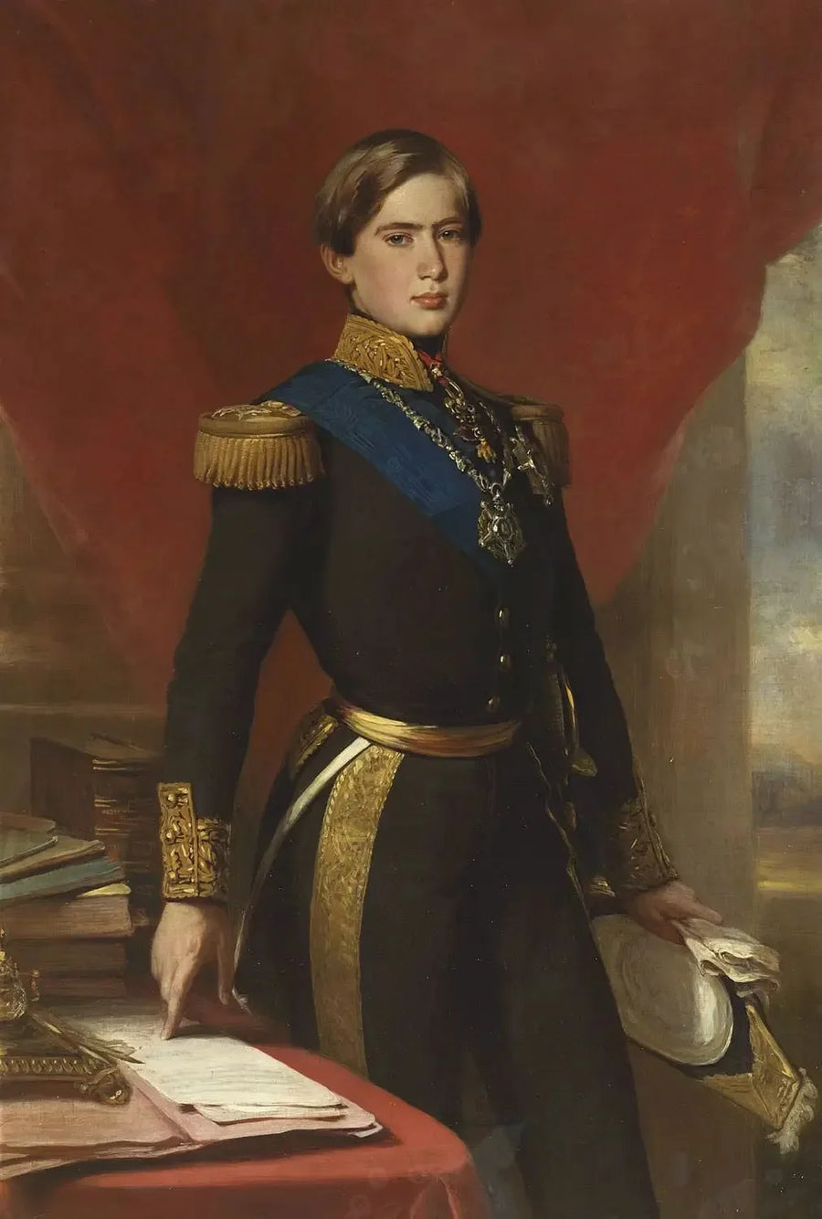 Pedro V, konge af Portugal (1837-1861) - Franz Xaver Winterhalter