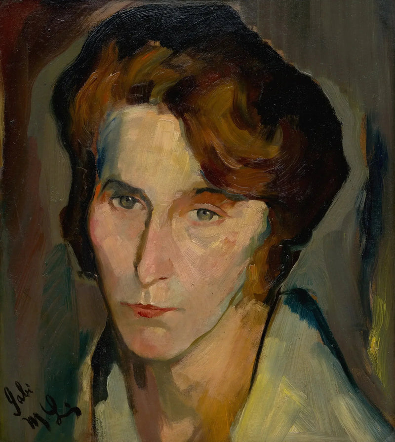 Maleri af kunstnerens mor - Max Liebermann
