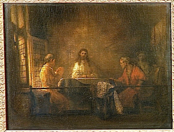 Emmaus-pilgrimme - Rembrandt