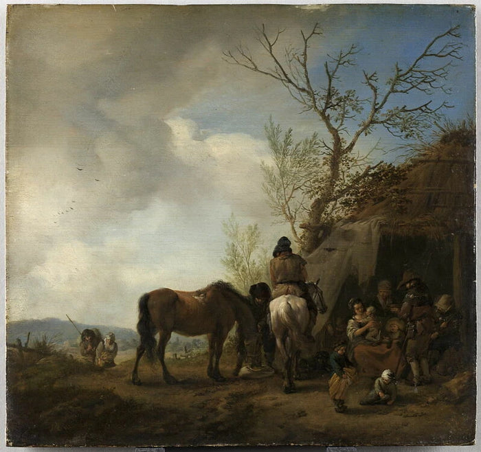 Les Pèlerins - Philips Wouwerman