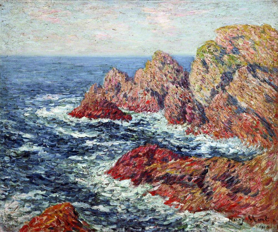 Pen Men, Ile de Groix, Bretagne, Frankrig - Henry Moret