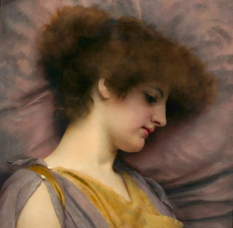 Fjerne tanker (Rose Pettigrew) - John William Godward