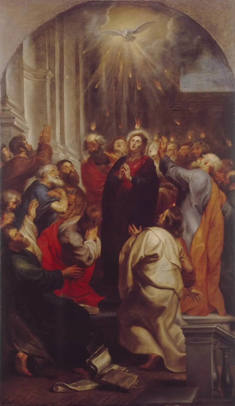 Pinsedag - Peter Paul Rubens
