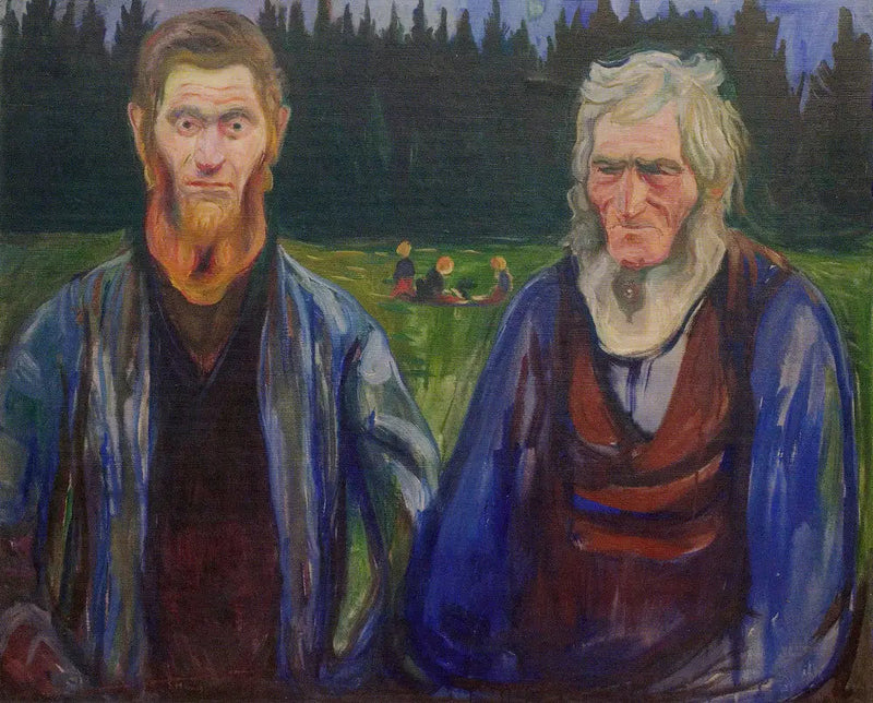 Far og Søn - Edvard Munch