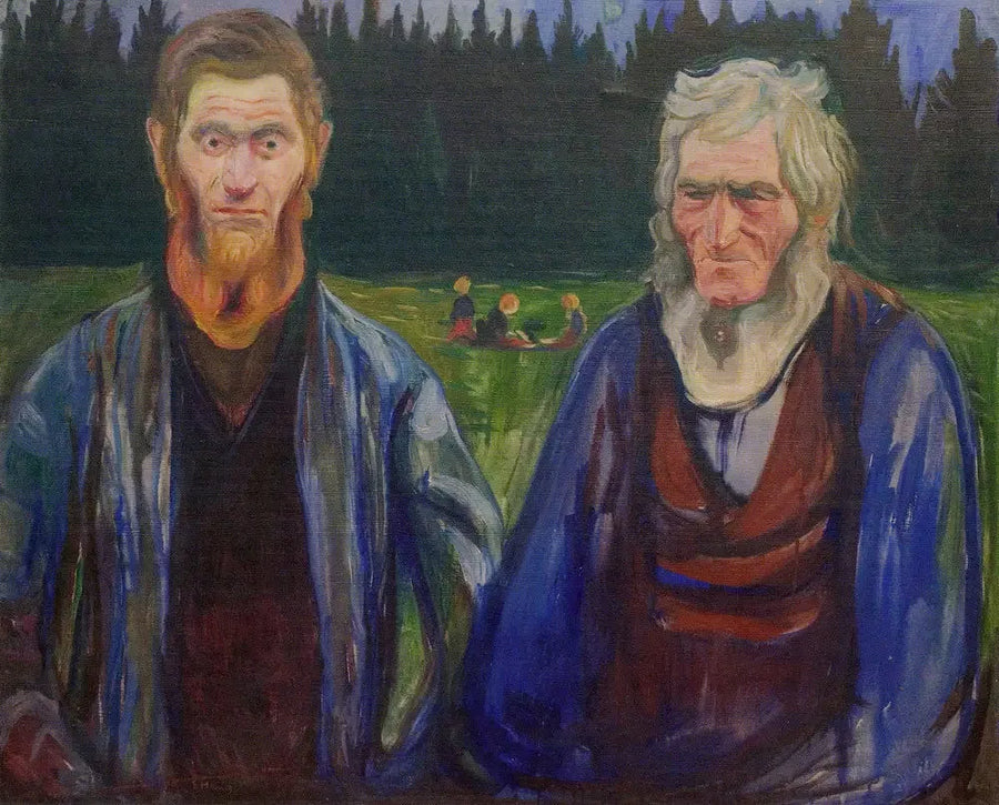 Far og Søn - Edvard Munch