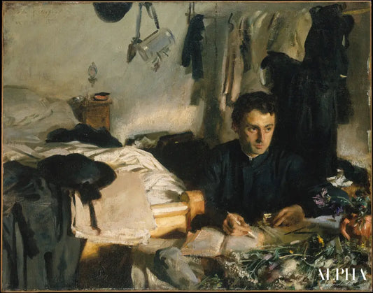 Père Sebastiano - John Singer Sargent - Reproductions de tableaux et peintures haut de gamme