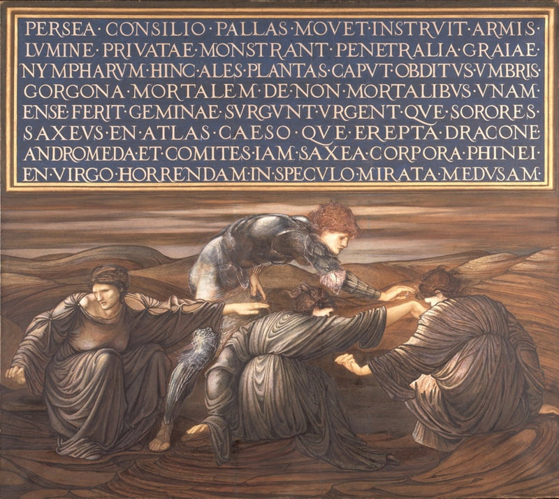 Pérès og Grées - Edward Burne-Jones
