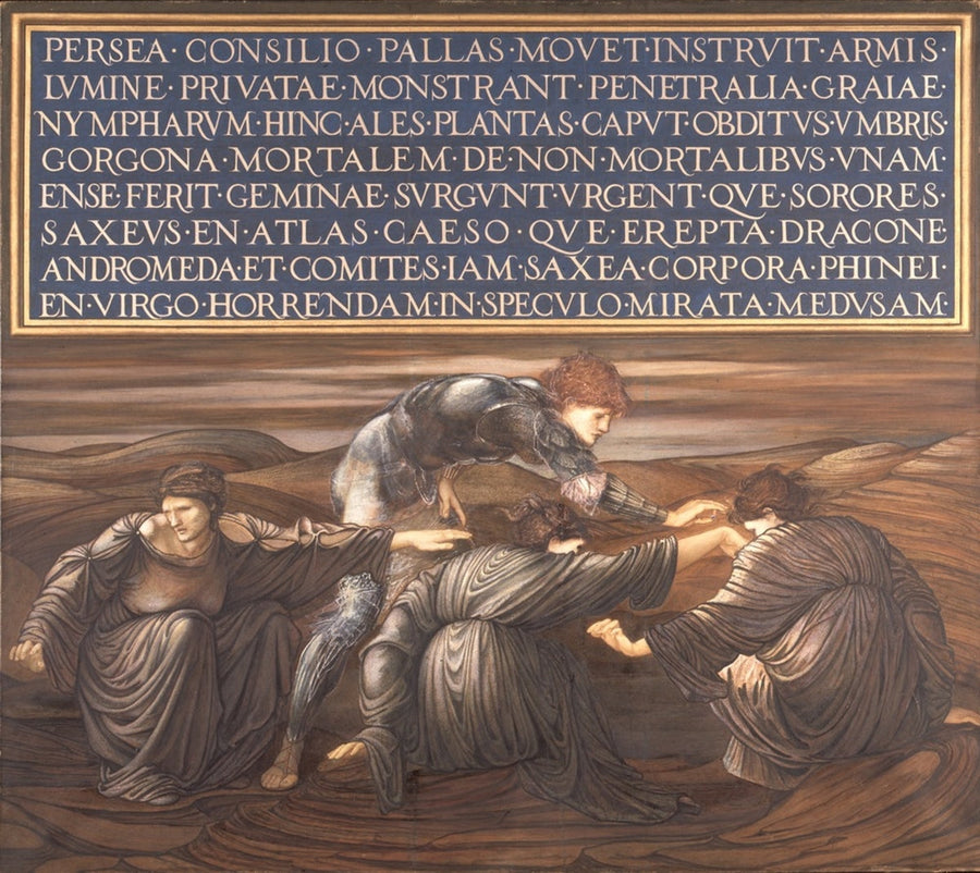 Pérès og Grées - Edward Burne-Jones