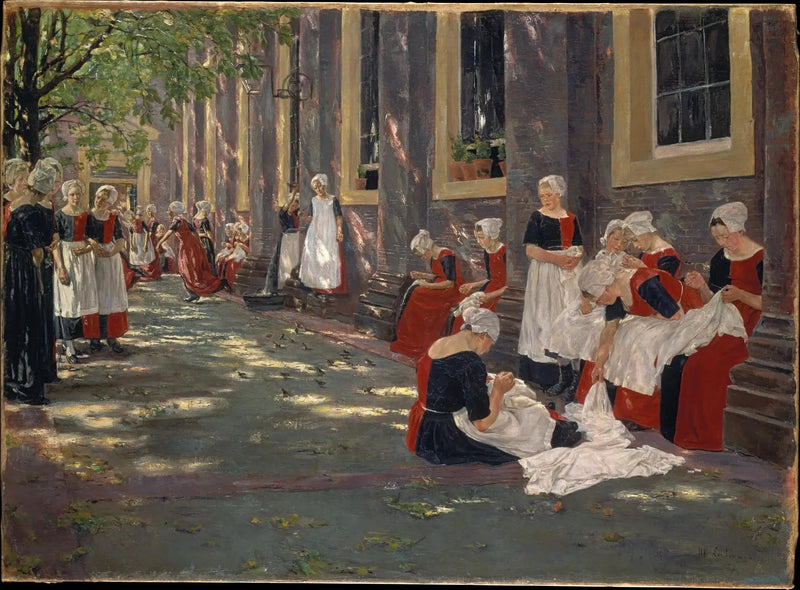 Gratisperiode på børnehjemmet i Amsterdam - Max Liebermann