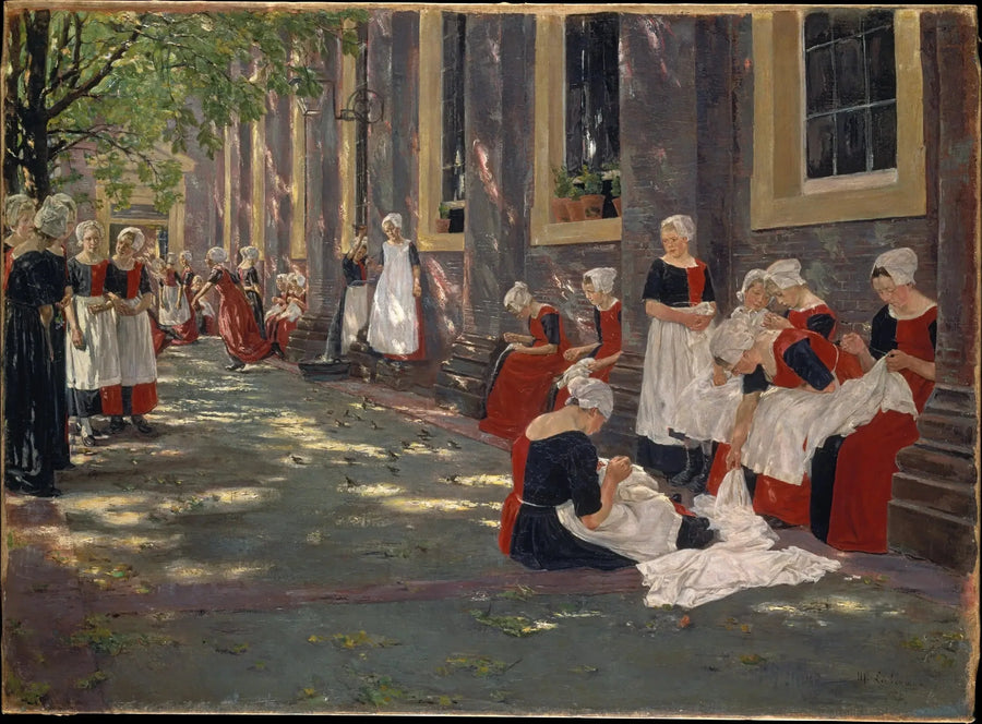 Gratisperiode på børnehjemmet i Amsterdam - Max Liebermann