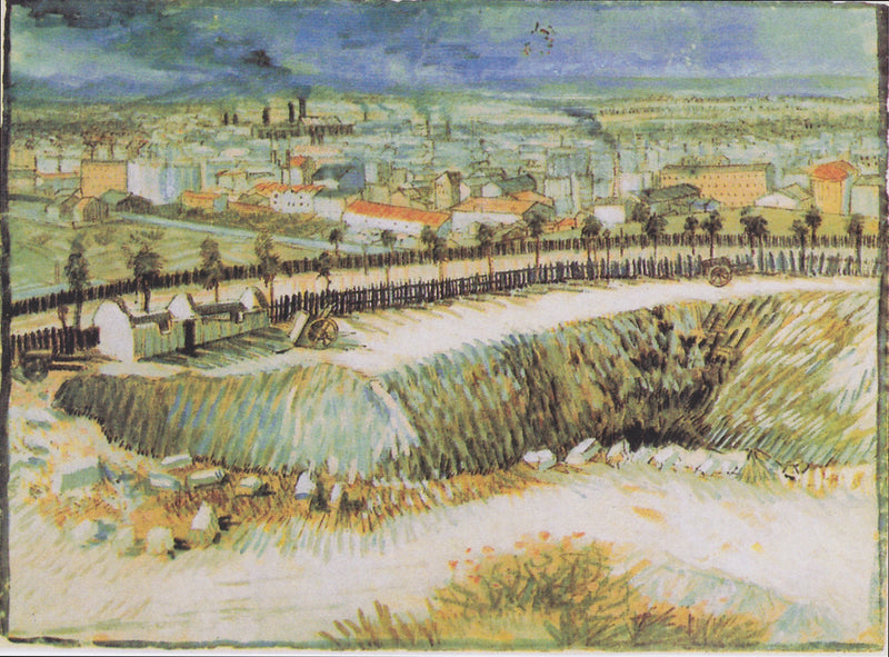 I udkanten af Paris, nær Montmartre - Vincent van Gogh
