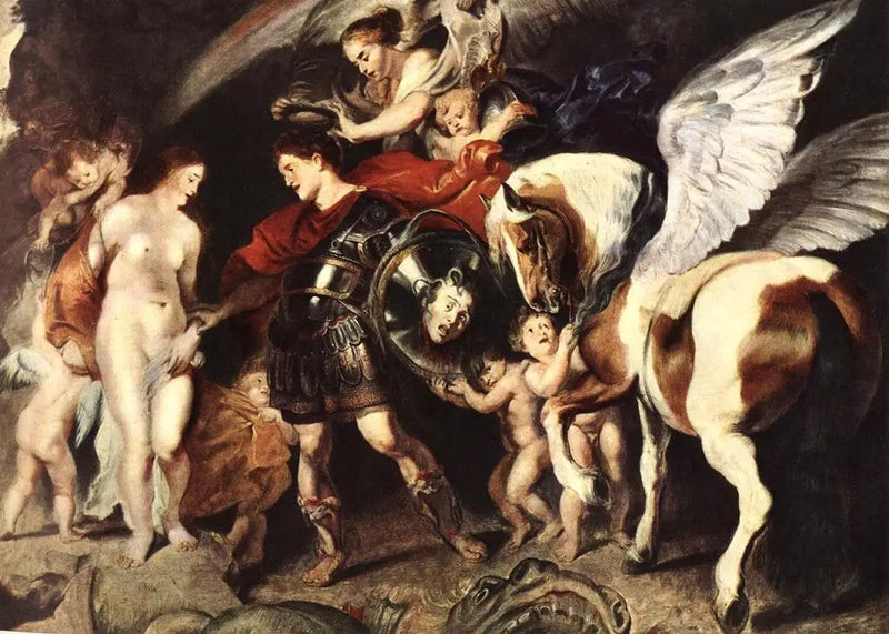 Perseus kronet - Peter Paul Rubens
