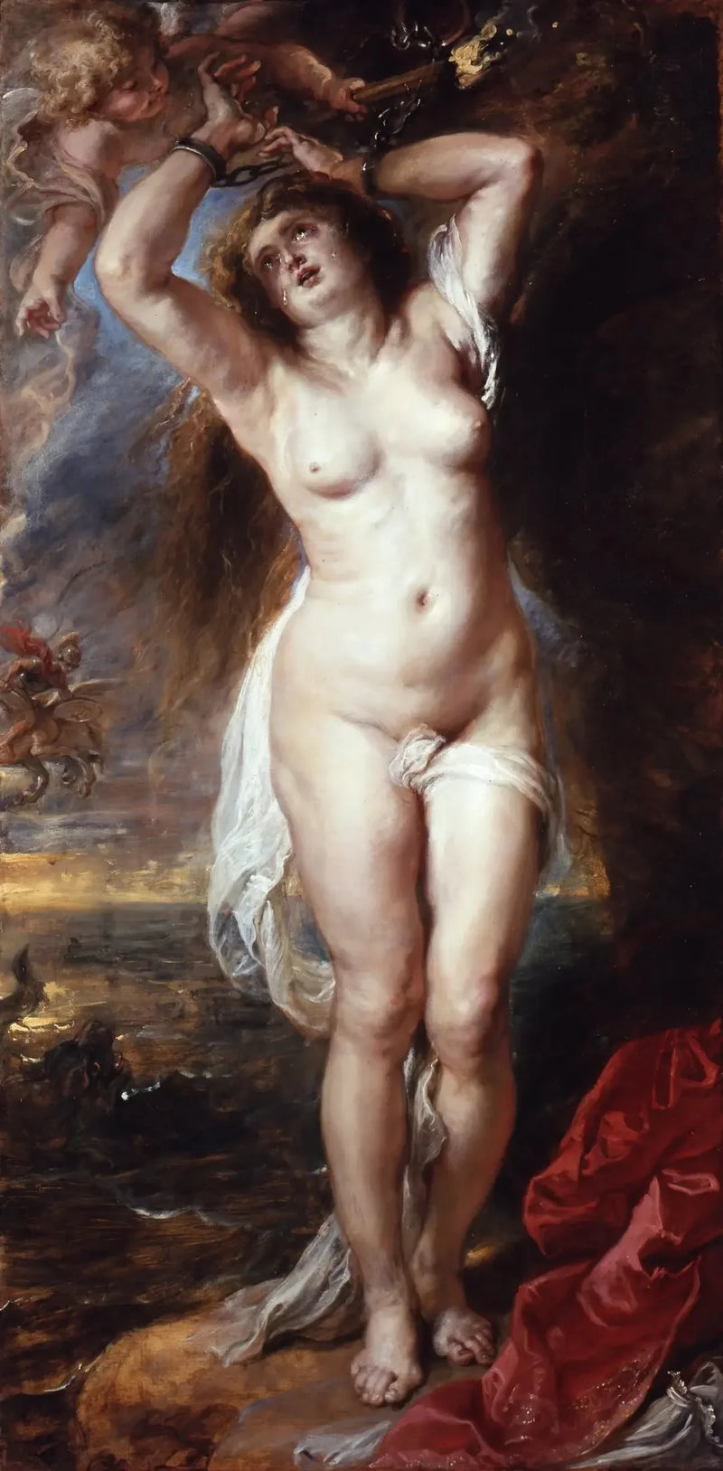 Perseus frigiver Andromeda - Peter Paul Rubens