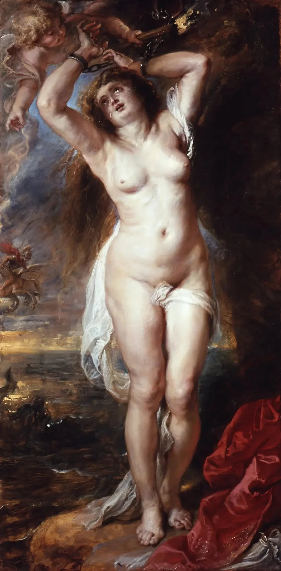Perseus frigiver Andromeda - Peter Paul Rubens
