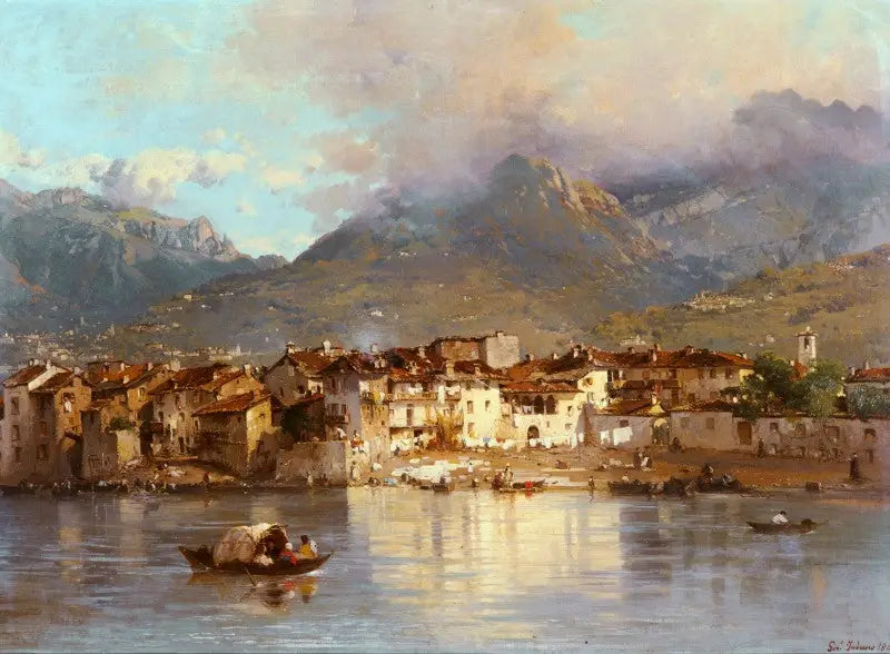 Pescarenico, kvarter i Lecco - Gerolamo Induno
