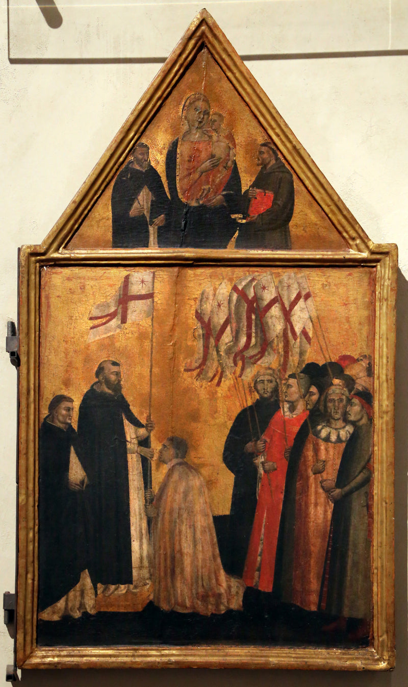 Peter Matyr Giver Standard til Misericordia - Andrea Orcagna