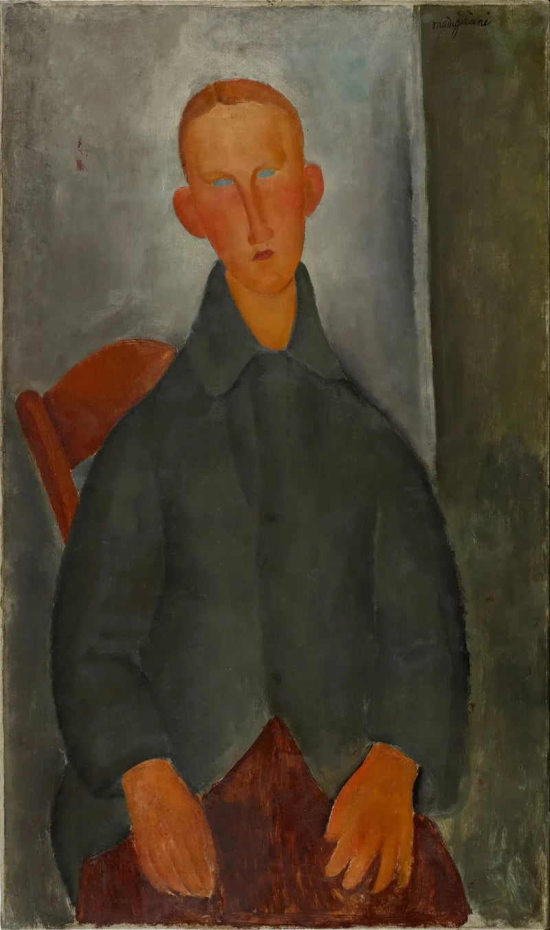 Lille rød dreng - Amedeo Modigliani